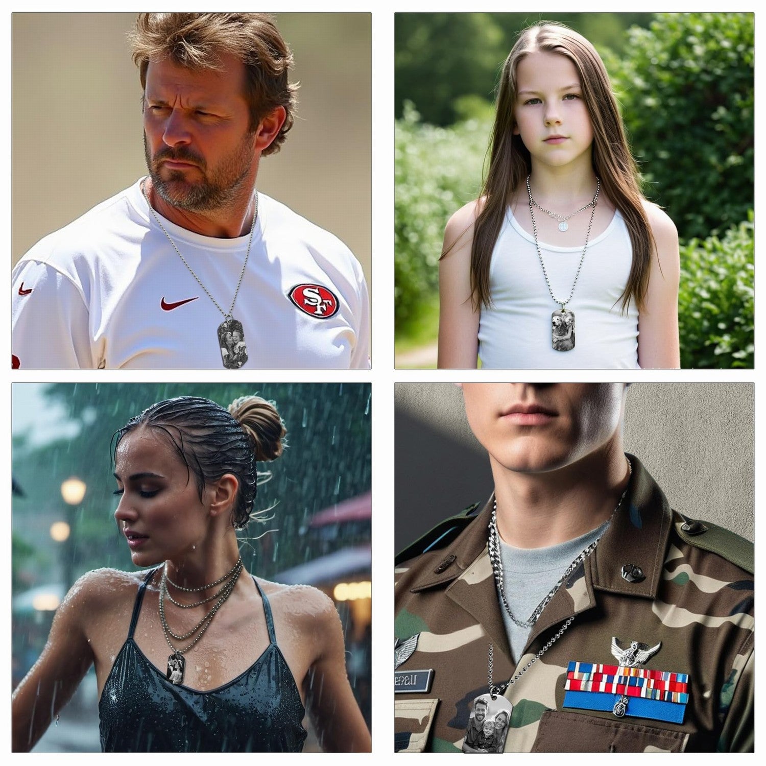 Chain Necklace, Vine Chain, Twist Chain, Gift for Her, Figaro Chain, Christmas Gift, Waterproof Chain, Dainty Chain for Kids