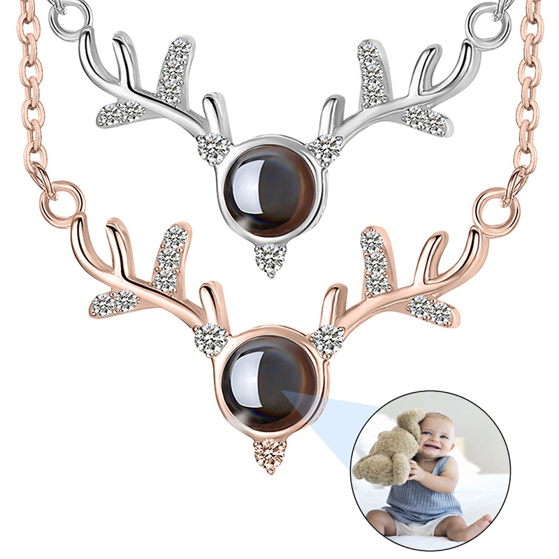 Buckeye Necklace: Real Ohio Grown, Scarlet & Gray Beads