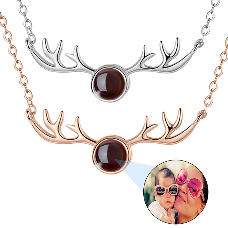 Alloy Angel Wings Memorial Pendant with Custom Photo | Heavenly Heart Locket | Photo Necklace