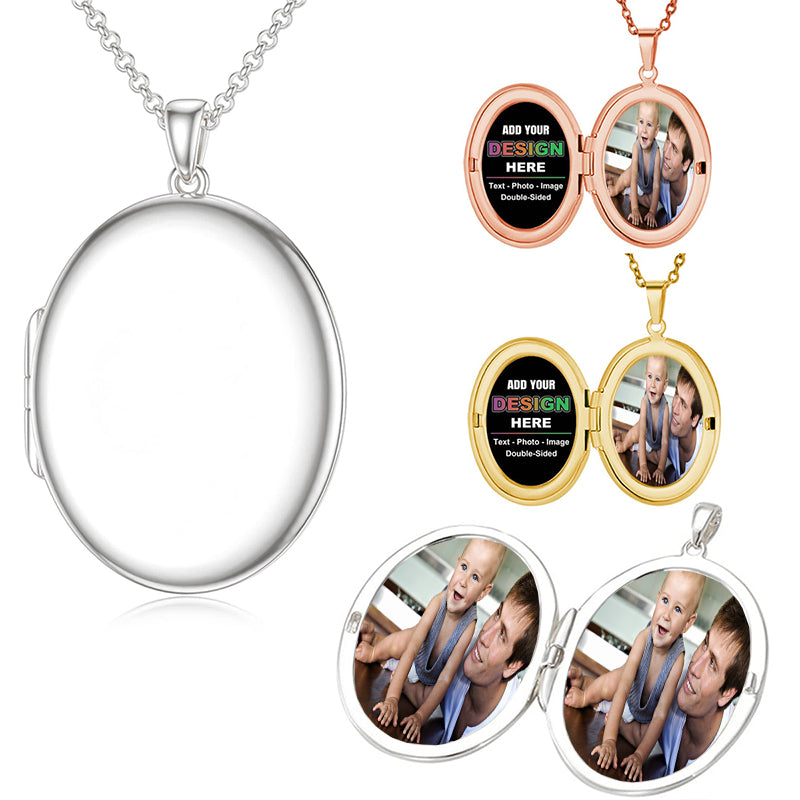 3D Crystal Photo, Personalized Necklace for Woman, Wife, Her, Custom Gift for Mom, Dad, Girlfriend, Father, Husband, Great Customized Gifts with Your Own Picture