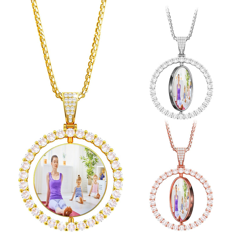 Birthstone Disc Name Necklace, Handmade Birthstone Name Necklace, Disc Name Necklace, Personalized Jewelry, Christmas Necklace